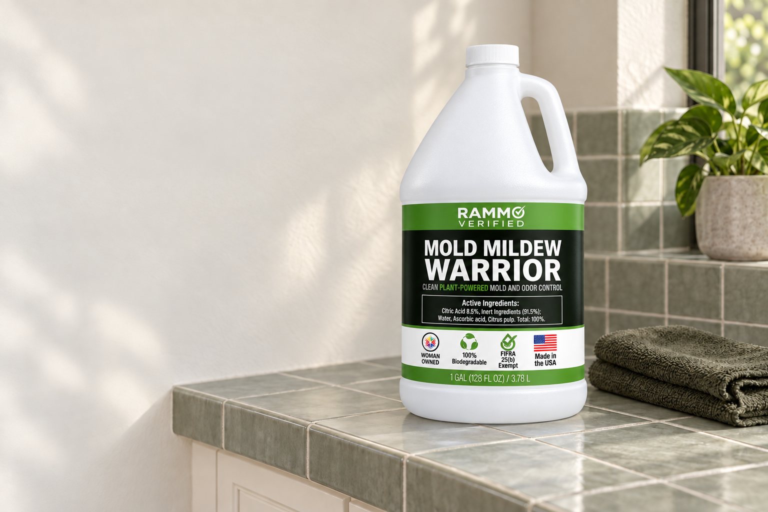 Mold & Mildew Warrior — Gallon Jug